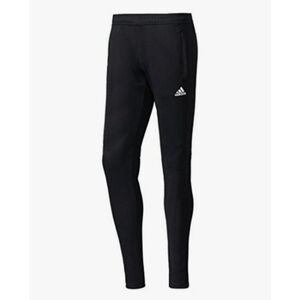Adidas Women's Black Track Pants with White Logo Size S